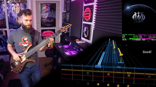 Dream Theater - Surrender to Reason | BASS Tabs & Cover (Rocksmith) смотреть онлайн