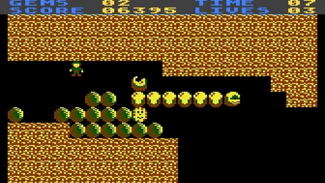 Rockford longplay on Atari 800 xl xe смотреть онлайн