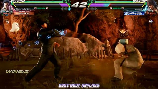 "Best Bout Replays" Tekken 7 - Nova_Strike_666 vs worgeni смотреть онлайн