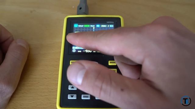 Opinión Daniu ADS5012H, Osciloscopio de batería, 100Mhz смотреть онлайн