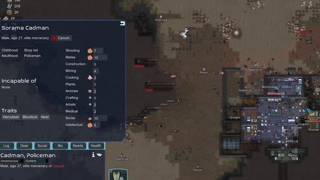 NEW Rim Effect Outpost Quest, MASSIVE ? and LEGENDARY traits on this dude...GLITTERGODS #3 смотреть онлайн