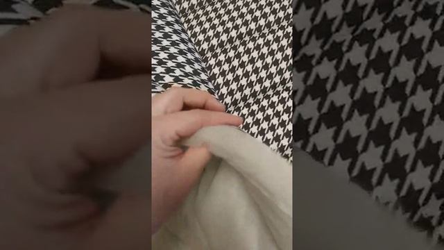 Курточная стежка "Гусиная лапка" смотреть онлайн