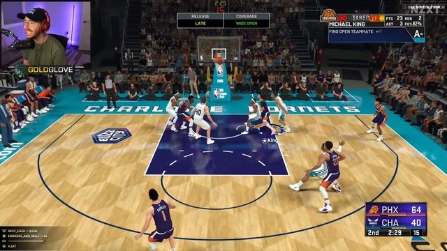 NBA 2K21 MyCareer: Gameplay Walkthrough - Part 26 "Hornets vs Suns" (My Player Career) смотреть онлайн
