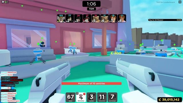 Using my Favorite and Non-Favorite Weapons at The Same Time (Roblox BIG Paintball) смотреть онлайн