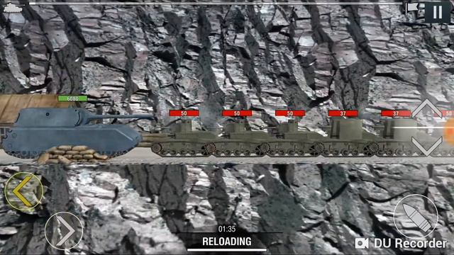 Maus powerful tank in (Tanks hard armor 2) смотреть онлайн