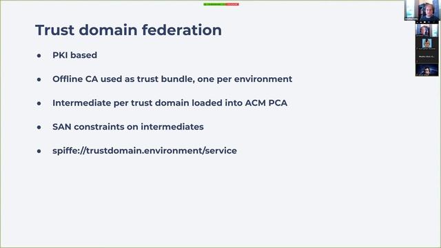 Establishing Trust Across Regulatory Boundaries in Complex, Heterogeneous Infrastructures With SPIR смотреть онлайн