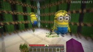 WHAT'S INSIDE SQUID GAME DOLL in MINECRAFT !  WORKER vs DOLL - MINIONS - Gameplay Movie traps