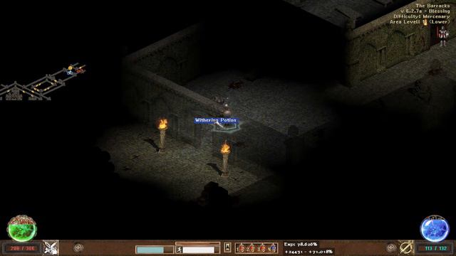 [Зачарованный Лес и Монастырь] — Blessing Mod v6.2.7a - Diablo 2 LoD [03] смотреть онлайн