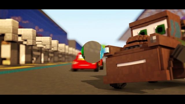Minute Minecraft Parody - CARS! смотреть онлайн