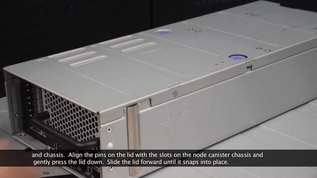 Replacing the Node Canister Lid смотреть онлайн