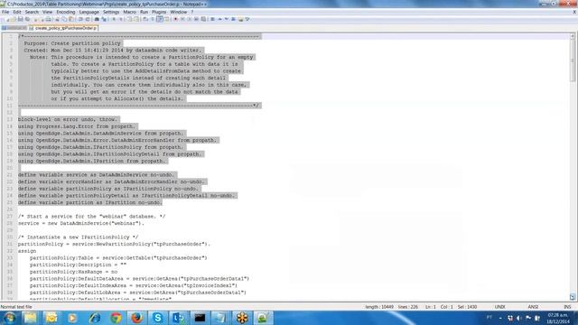 Progress Webinar - OpenEdge Table Partitioning смотреть онлайн