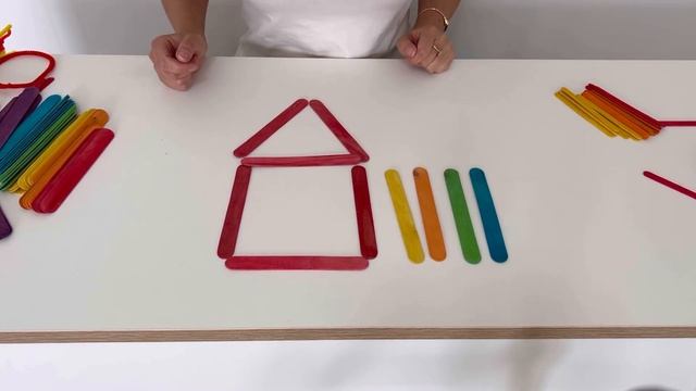 Игры с палочками для детей от 2-7 лет. Мелкая моторика, воображение, геометрия, математика, счет смотреть онлайн