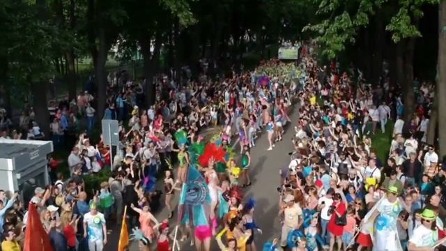 Карнавал в Измайловском парке. Fifa 2018. Brazil samba смотреть онлайн