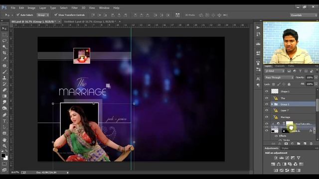 Whats Magic Psd File Explain In Photoshop CC In Hindi Art Balaghat смотреть онлайн
