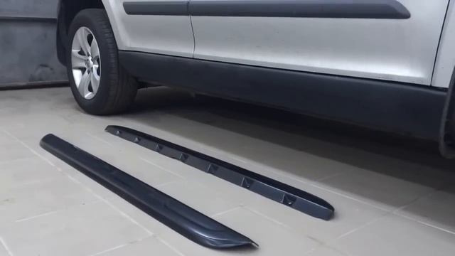 Tuning Skoda Yeti Side sill covers ALU look смотреть онлайн