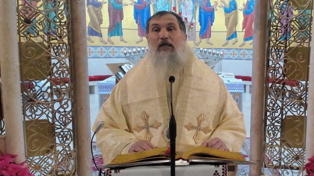 Проповідь Владики Венедикта – 28 грудня 2017 смотреть онлайн