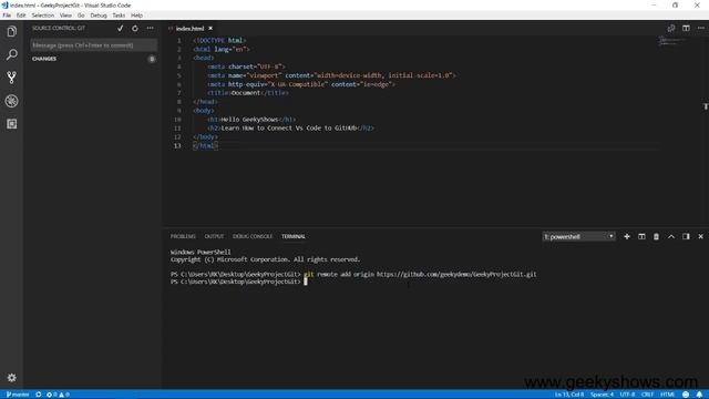 How to Connect Visual Studio Code to GitHub (Hindi) смотреть онлайн