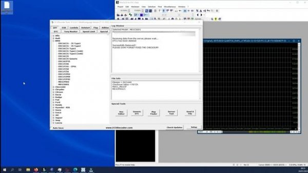 ECUDecoder Easy To Use DPF EGR Removal Software - BMW MD1 ECU DPF EGR OFF Working Solution.