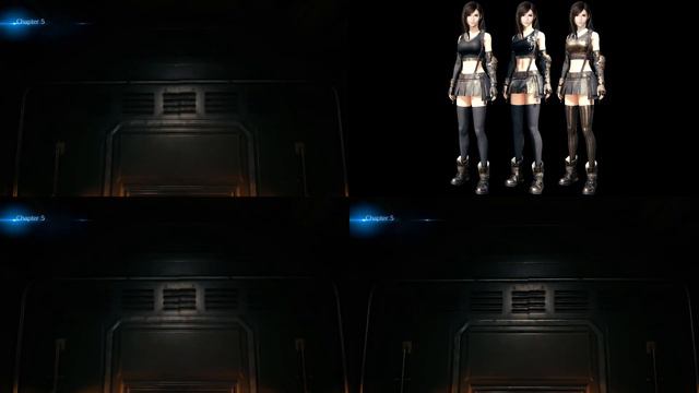 Black and Gold Tifa Mod Final Fantasy 7 Remake PC смотреть онлайн