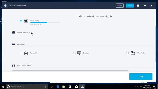 Data Recover | How to recover deleted files from the Computer - Wondershare Recoverit Windows 10 PC смотреть онлайн