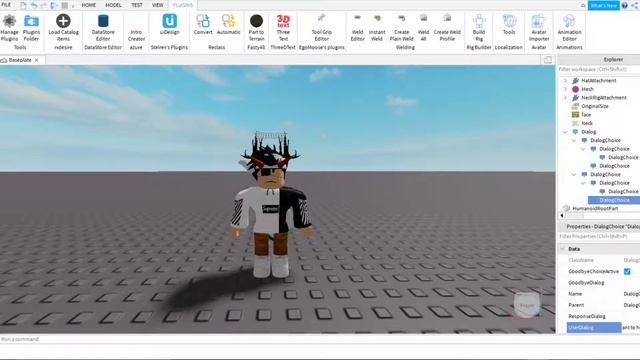 ROBLOX Studio | How to make a WORKING npc dialogue смотреть онлайн