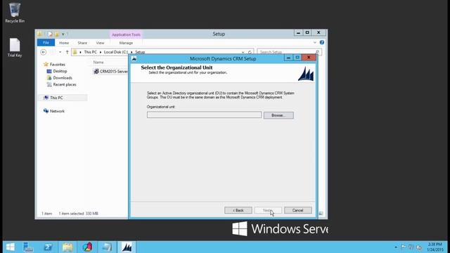 Microsoft Dynamics CRM 2015 Installation смотреть онлайн