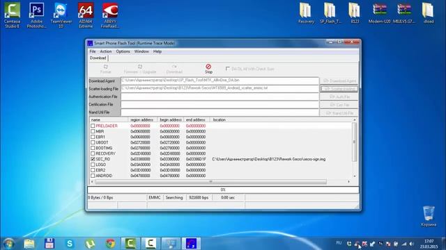 Прошиваем Huawei G700 (любой на mtk) стоковой прошивкой через FlashTool смотреть онлайн