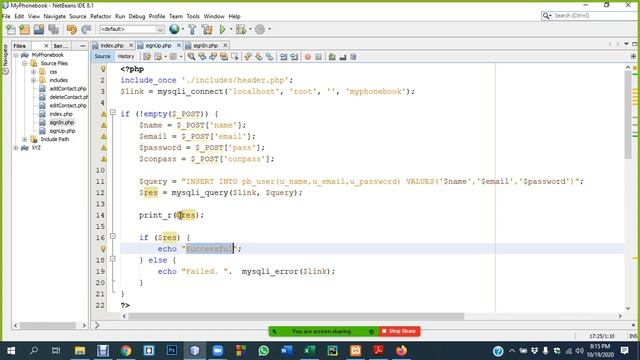 PHP & SQL Project 1 | Part 2/3 | ZOOM Live смотреть онлайн