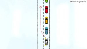 ПДД. Автошкола. Урок 22. Обгон, опережение, встречный разъезд.