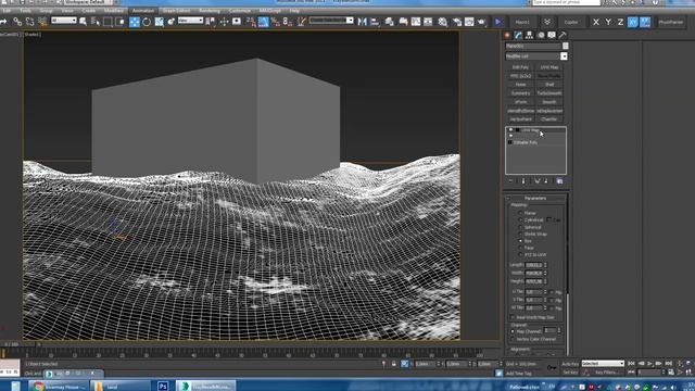VrayBlendMtl, vertex paint / текстурирование 3ds max смотреть онлайн