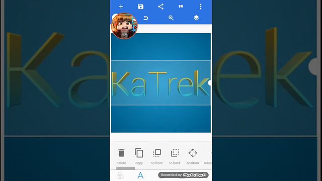 Как сделать название своего канала на картинке с 3 д смотреть онлайн