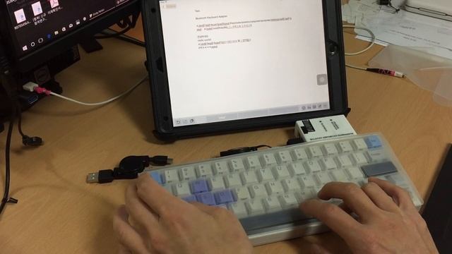 Using HHKB Type-S on the iPad Pro 10.5 over the Bluetooth Keyboard Adapter #2 смотреть онлайн