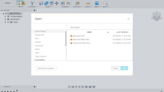 Fusion 360. Урок 3. Интерфейс программы смотреть онлайн