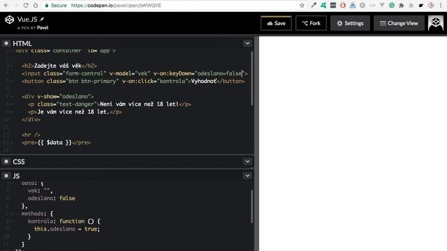 Úvod do Vue.js 06: podmínky v-if a v-else смотреть онлайн