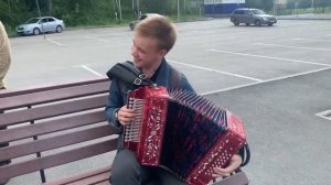 Орловская Матаня, исполняет Илья Репин на моей гармони. Открытие фестиваля Гармония в п Московский