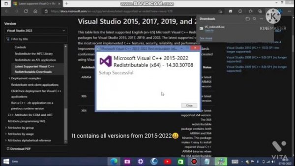 Download And Install Microsoft Visual C++ 2022 On Your Windows PC (V.2015-Latest) ,#tcwbytr #C++ ?