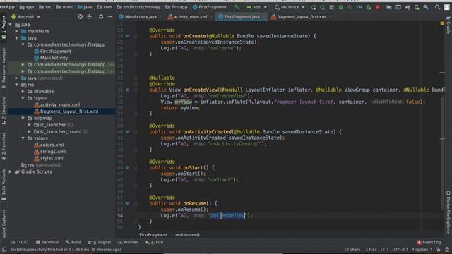 12. Fragment Lifecycle смотреть онлайн