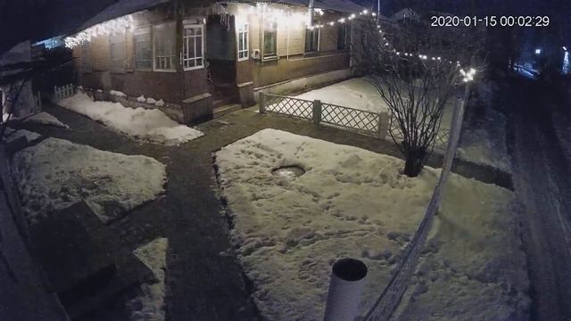 Ночь, Dahua EZ-IP, IPC-B1B20-L смотреть онлайн