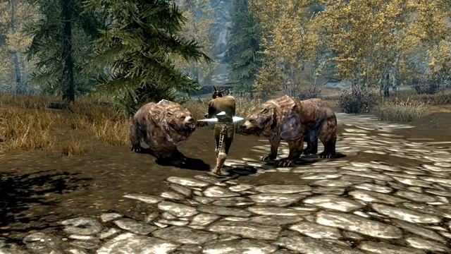 The Elder Scrolls V: Skyrim. Мертвый трэлл. Пещерный медведь. Прохождение от SAFa смотреть онлайн