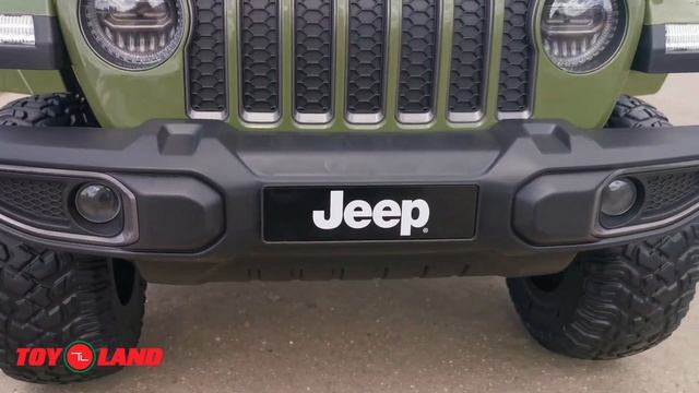 Купить оптом детский электромобиль Jeep Rubicon 6768 Toyland на toyland.ru смотреть онлайн