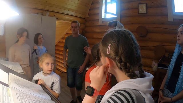 Учим Задостойник Вознесения.Детский церковный хор.