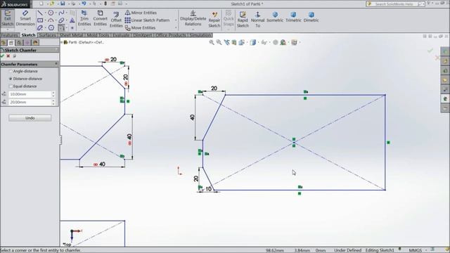 SolidWorks Tutorial 2D Sketch Chamfer | Mastering Solidwork: A Step-by-Step Tutorial смотреть онлайн