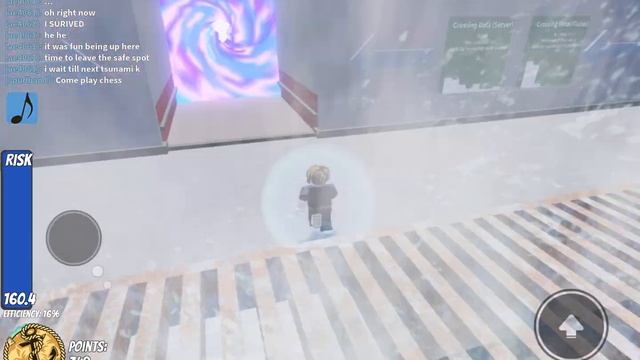 Roblox tsunami game but a 100,000 tsunami hits смотреть онлайн