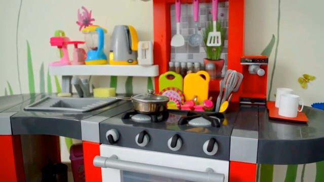 Vlog Детская игровая кухня Tefal от Smoby!! Готовим вкусный завтрак!!! смотреть онлайн