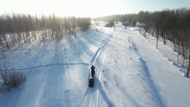 Самодельный снегокат #Носорог часть 2 испытания в полевых условиях. смотреть онлайн