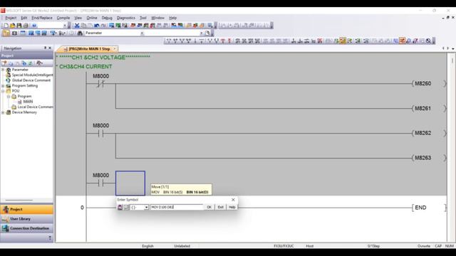 How To Configure FX3U-PLC With FX3U-4DA-ADP||Sample Video In Tamil