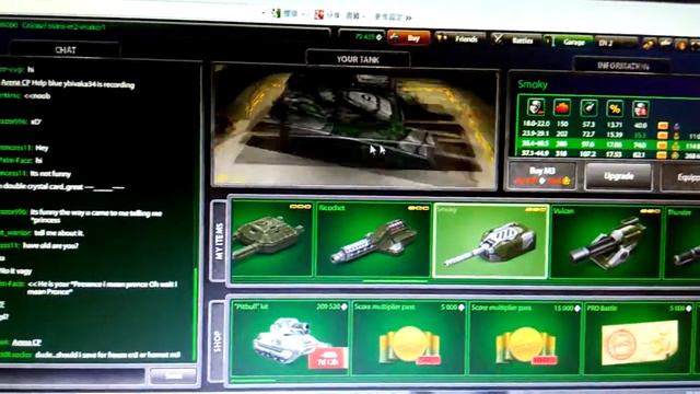 Tanki online Twins-m2-worker1 showing garage , 9 m2s , 1 m3 смотреть онлайн