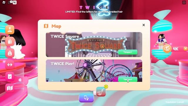 (HURRY/3 DAYS ONLY) GET TWICE SQUARE NEW FREE HAIR NOW! ?? ALL LETTERS LOCATIONS