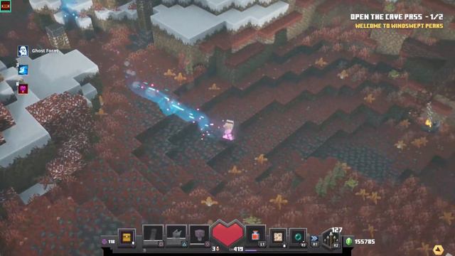 Minecraft Dungeons, Flames of The Nether смотреть онлайн