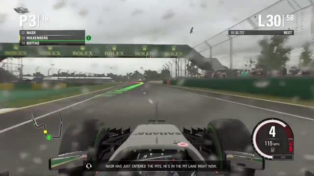 F1 2015 Game | Tyre Pit Stop Bug/Glitch смотреть онлайн